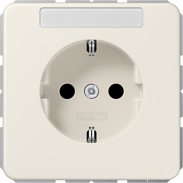 JUNG SCHUKO-Steckdose 16A 250V mit Schriftfeld CD 1520 BFNA